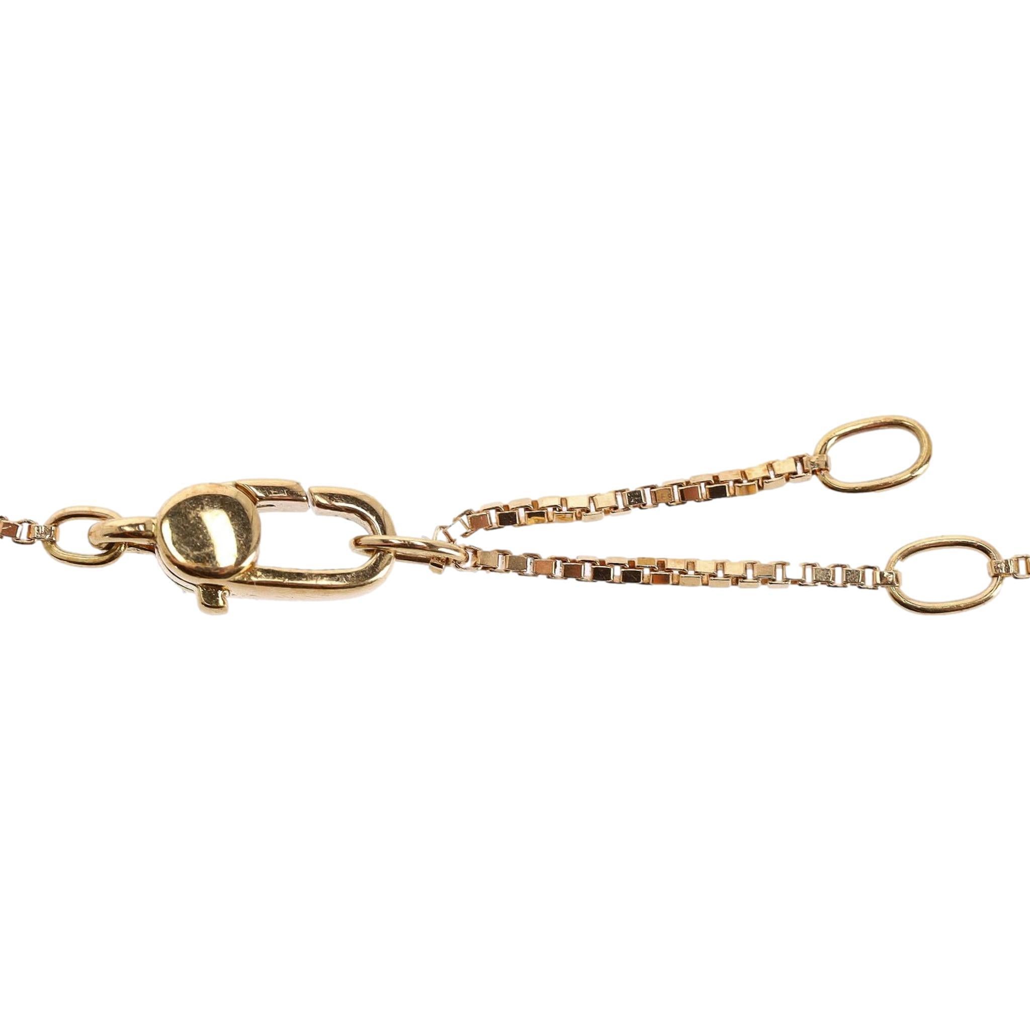 Gucci Chiodo Collana con nappe in oro 18K in vendita 4