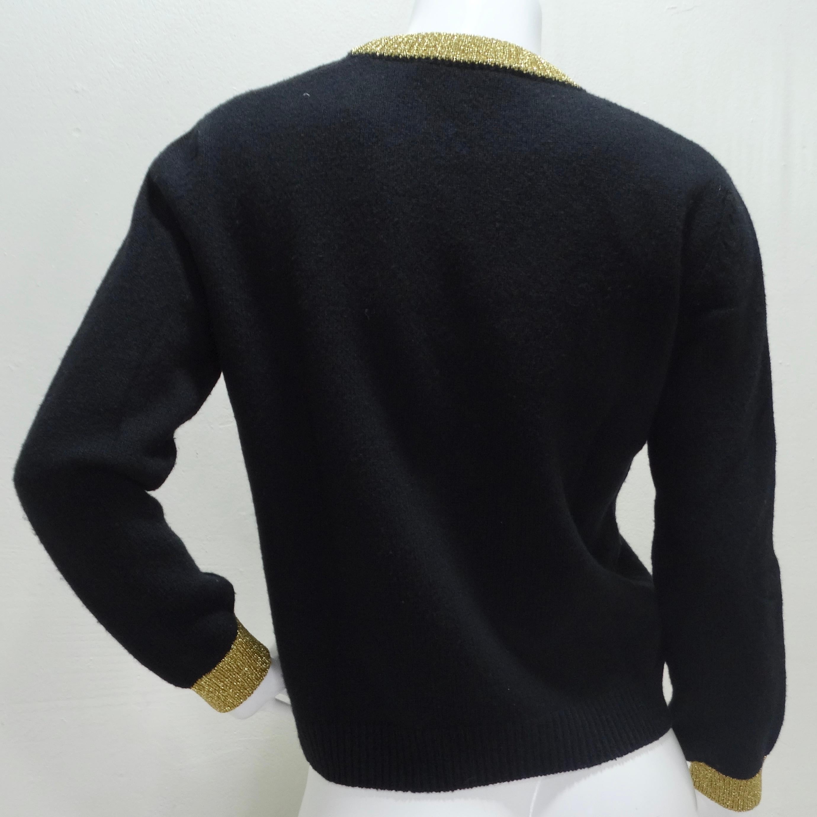 Gucci Coco Capitán Embroidered Sweater For Sale 1