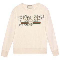 Gucci Coco Capitán Printed Cotton Sweatshirt at 1stDibs