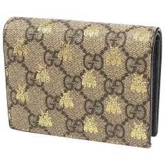 GUCCI compact Wallet Bee Folded wallet