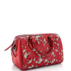Gucci Convertible Boston Bag Arabesque GG Coated Canvas Small