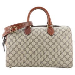 Gucci Convertible Boston Bag GG Coated Canvas Medium