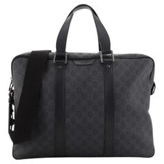 Gucci Convertible Aktentasche GG aus beschichtetem Segeltuch Medium
