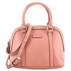 Gucci Convertible Dome Satchel (Outlet) Microguccissima Leather Mini