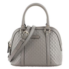 Gucci Convertible Dome Satchel (Outlet) Microguccissima Leather Mini