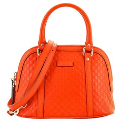 Gucci Convertible Dome Satchel (Outlet) Microguccissima Leather Mini