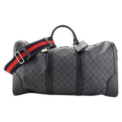 Gucci Convertible Duffle Bag GG Coated Canvas Large