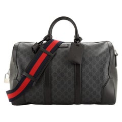 Gucci Convertible Duffle Bag GG Coated Canvas Medium