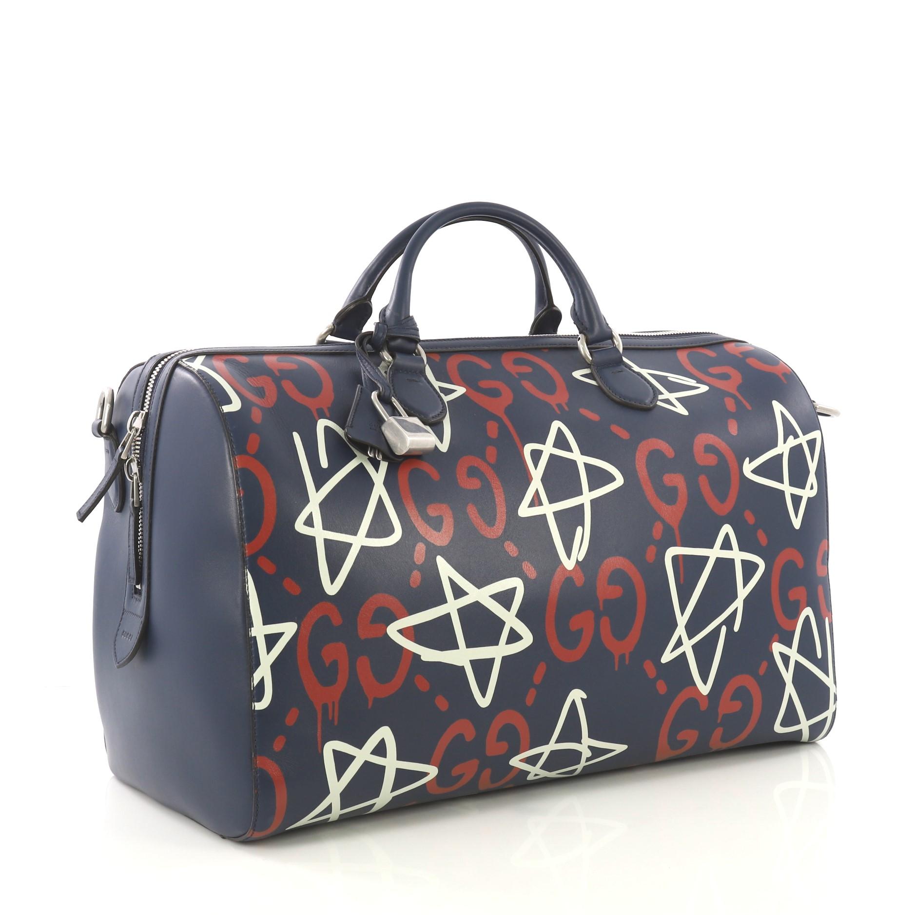 Gucci ghost duffle top