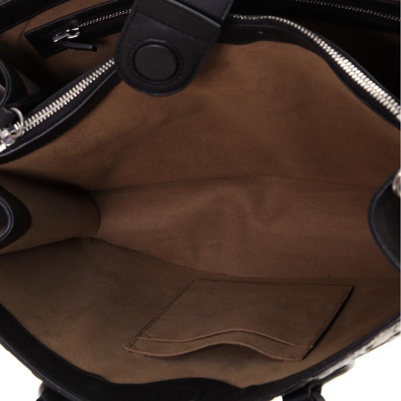 Gucci Convertible Gusset Tote Arabesque GG beschichtetes Segeltuch Medium 1