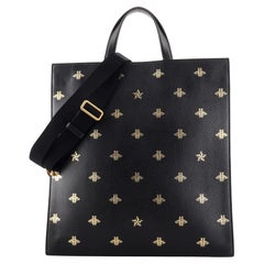 Gucci Convertible Soft Open Tote Printed Leather Tall