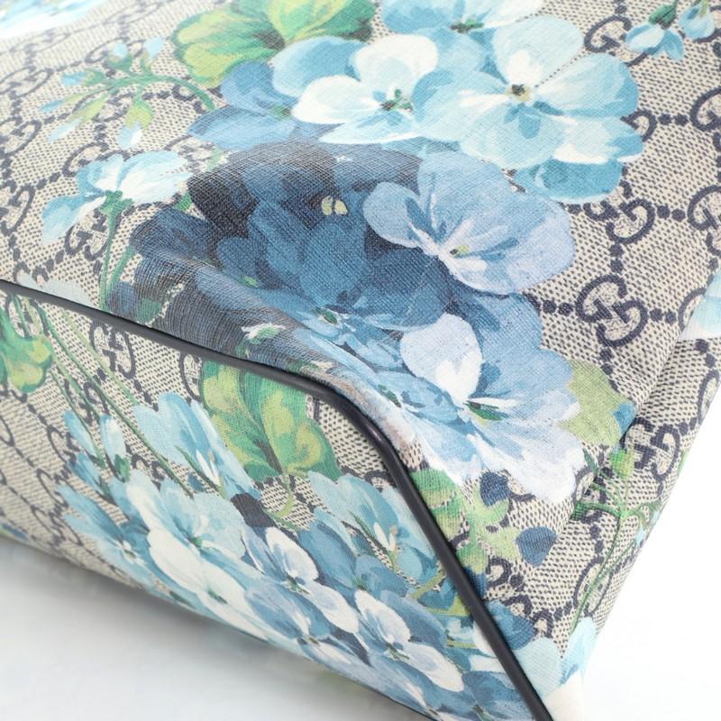 Gucci Convertible Tote Blooms Print GG Coated Canvas Small 1