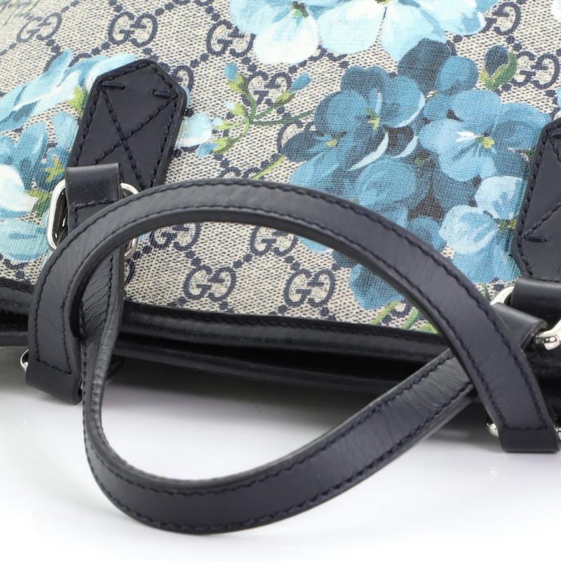 Gucci Convertible Tote Blooms Print GG Coated Canvas Small 2