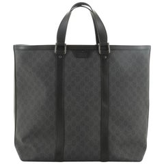 Gucci Convertible Tote GG Coated Canvas Large