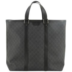 Gucci Convertible Tote GG Coated Canvas Large