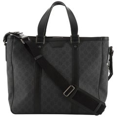 Gucci Convertible Tote GG Coated Canvas Large