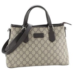 Gucci Convertible Tote GG Coated Canvas Small