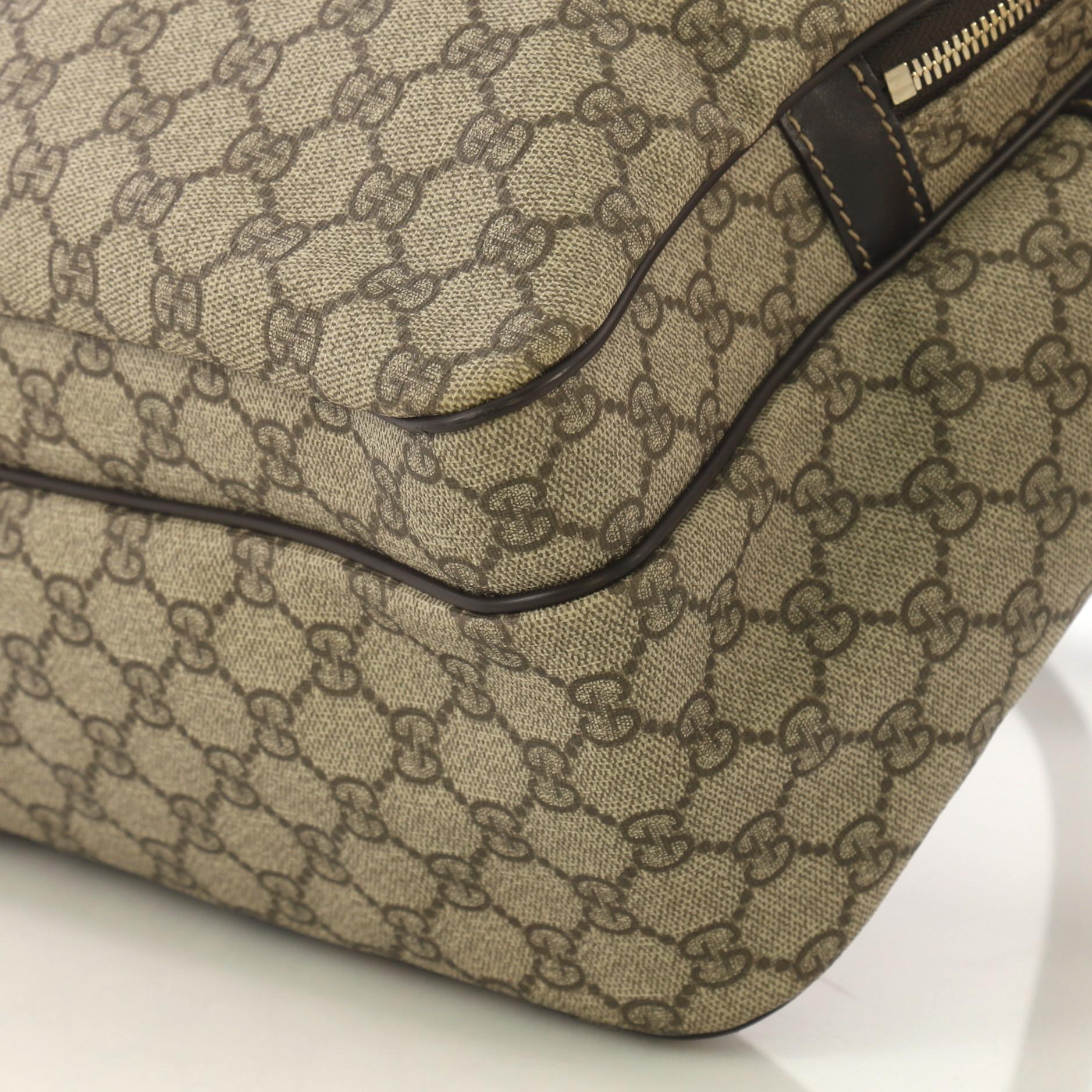 Women's Gucci Convertible Travel Bag GG Coated Canvas Medium