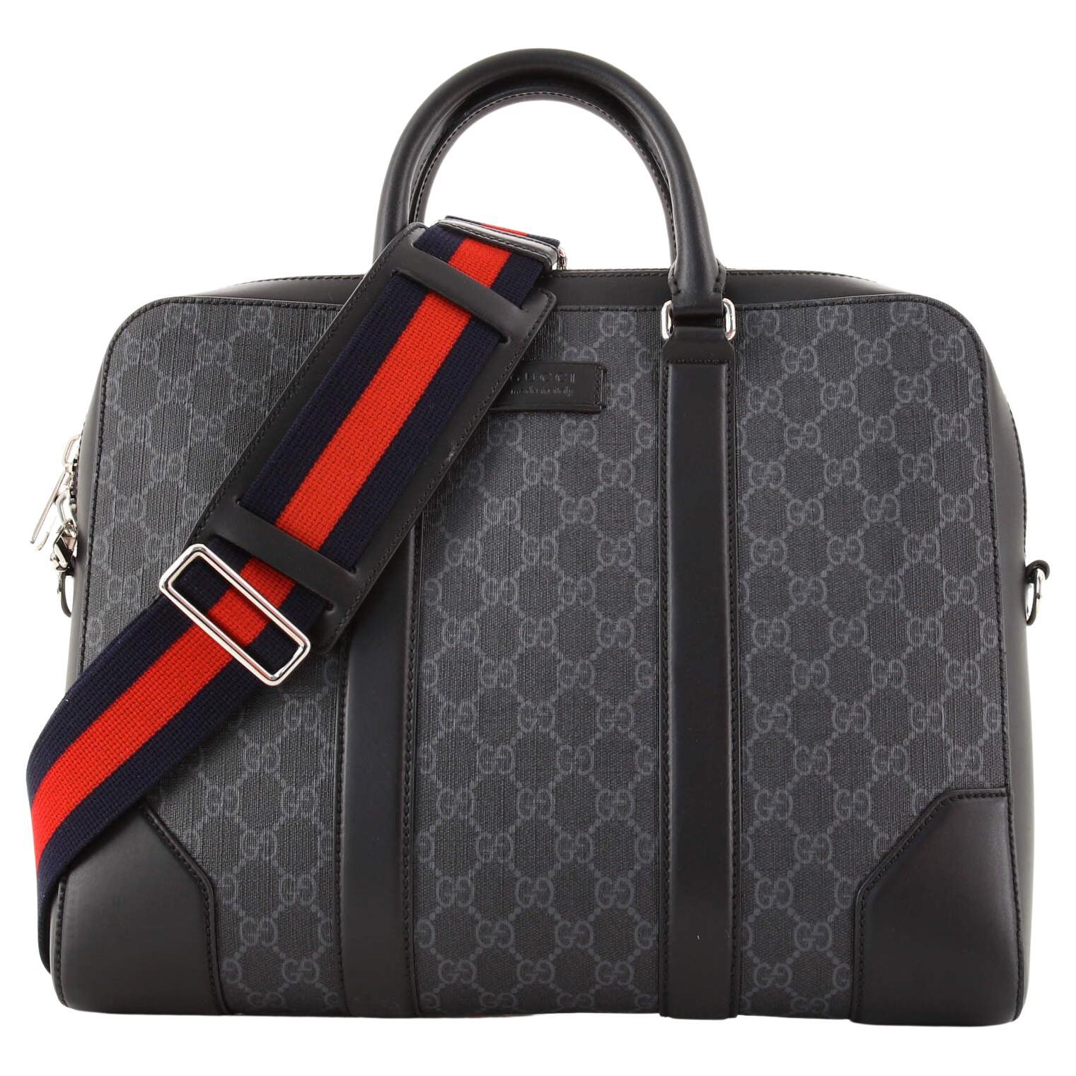 Gucci Lady Lock Briefcase Clutch Leather at 1stDibs