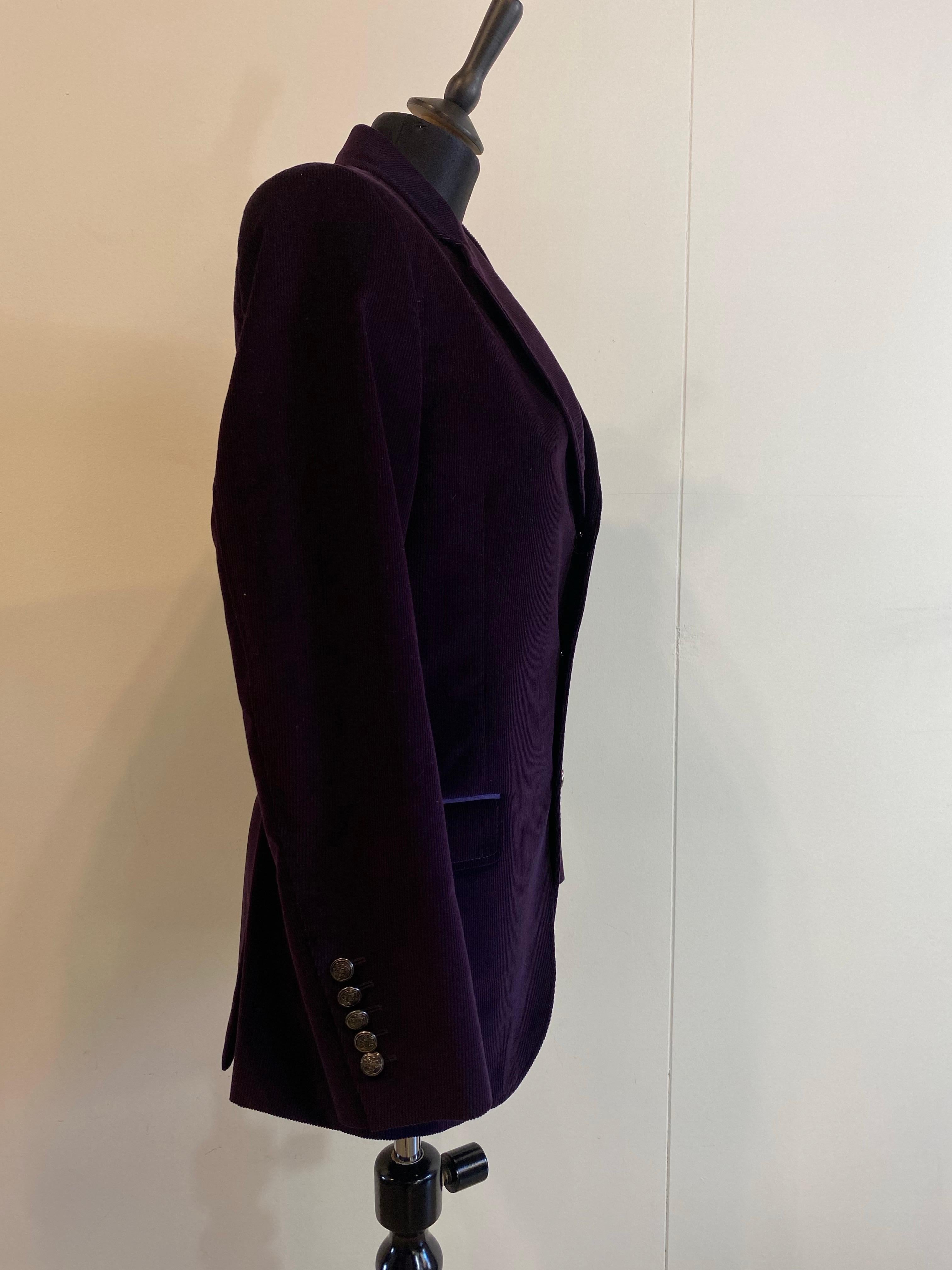 Gucci corduory jacket Fall 2010 by Frida Giannini For Sale 5