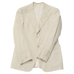 Gucci Corduroy Blazer in Ivory Cotton
