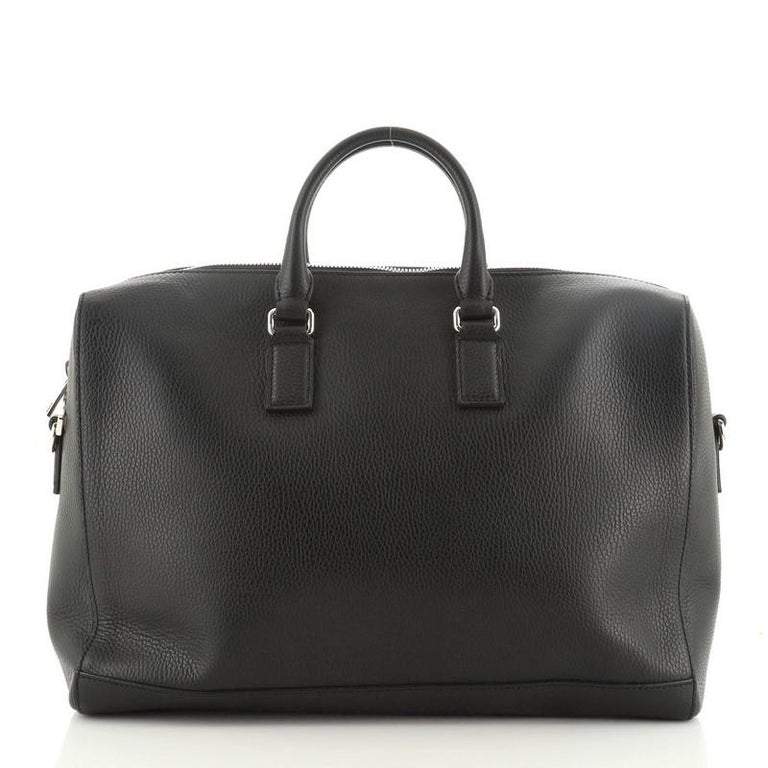 Gucci Cosmopolis Pocket Duffle Bag Leather For Sale at 1stdibs