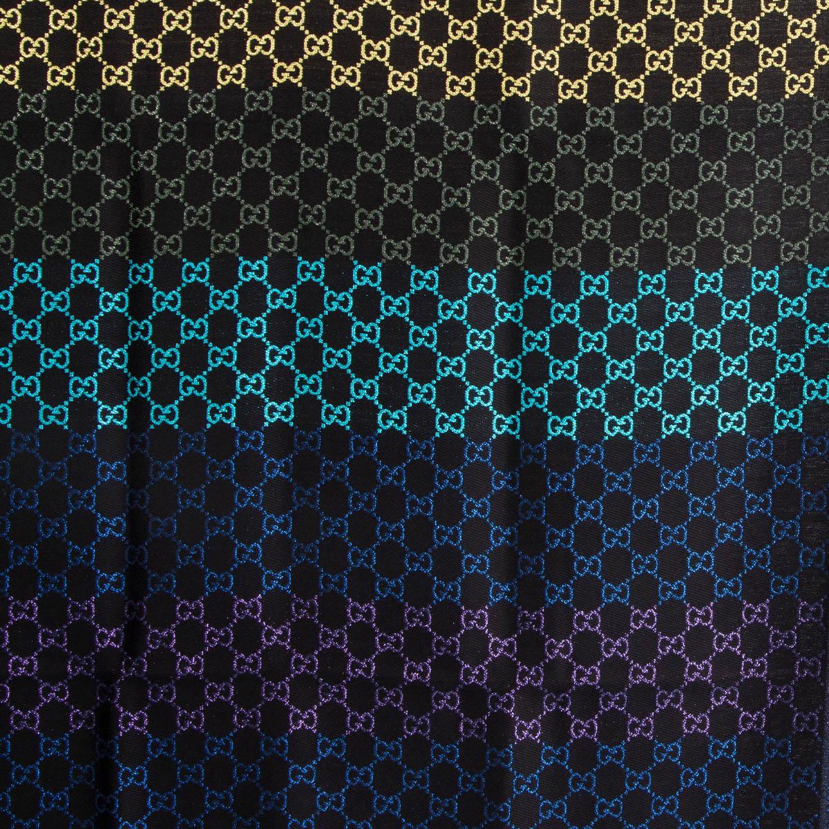 rainbow gucci scarf