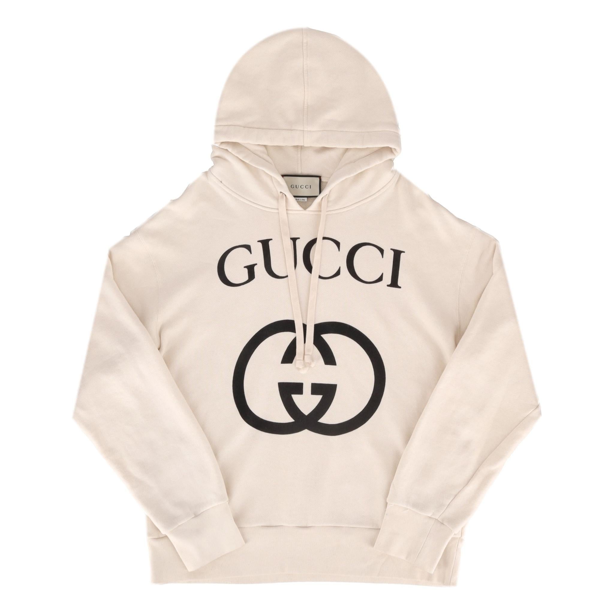 Gucci Cotton  Logo Hoodie For Sale 4