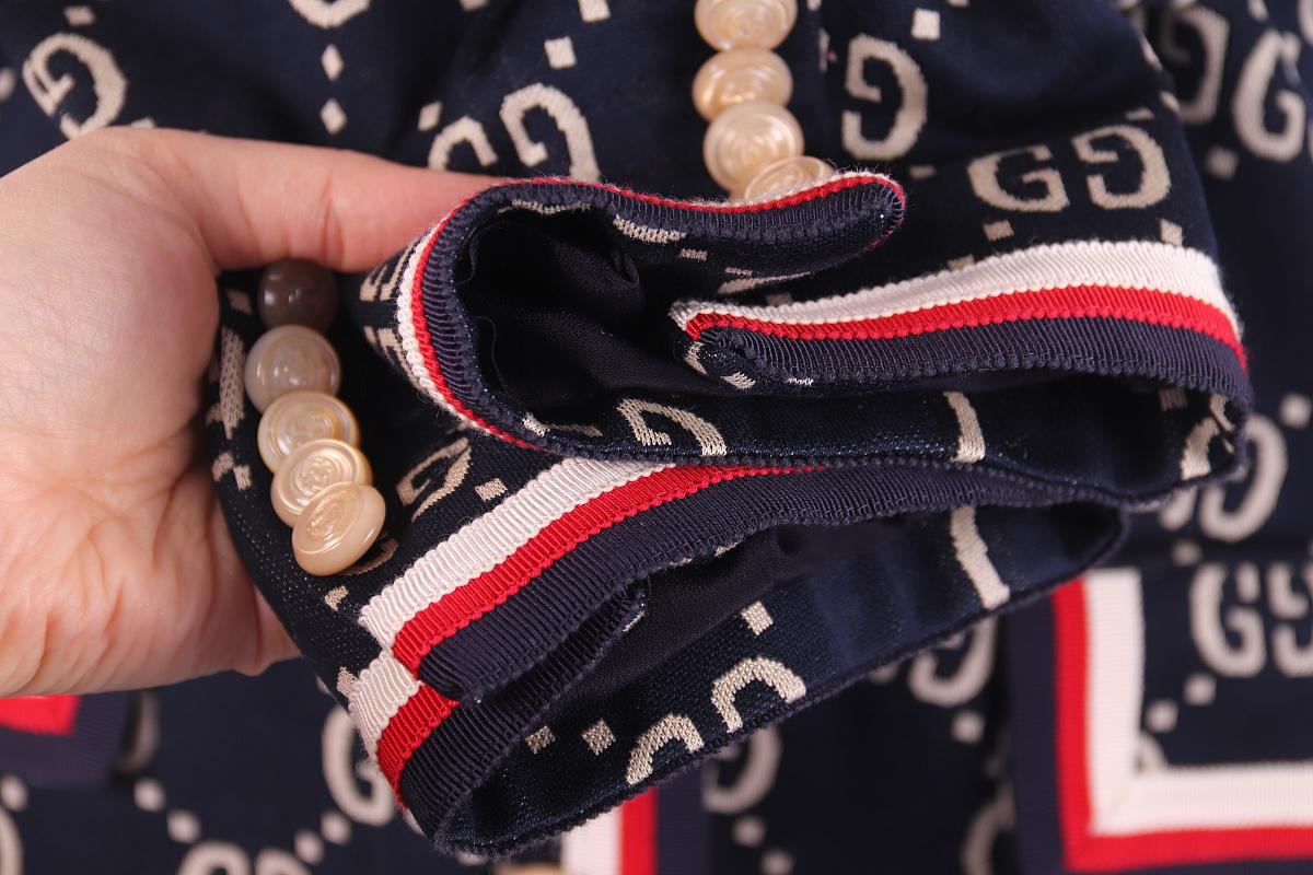 Giacca Monogram in cotone di Gucci In condizioni ottime in vendita a Алматинский Почтамт, KZ