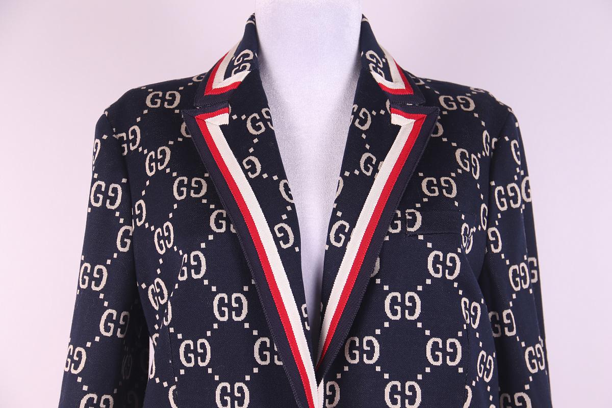 Giacca Monogram in cotone di Gucci in vendita 2