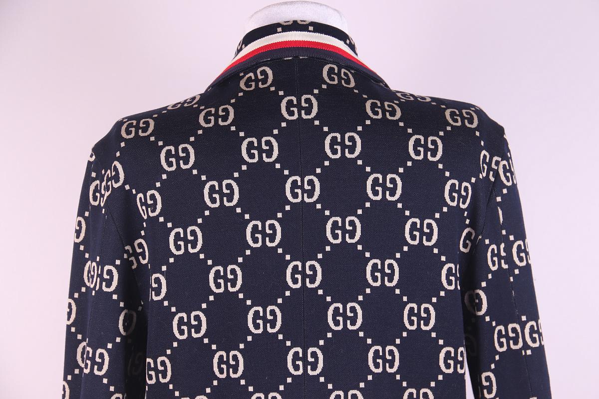 Giacca Monogram in cotone di Gucci in vendita 3