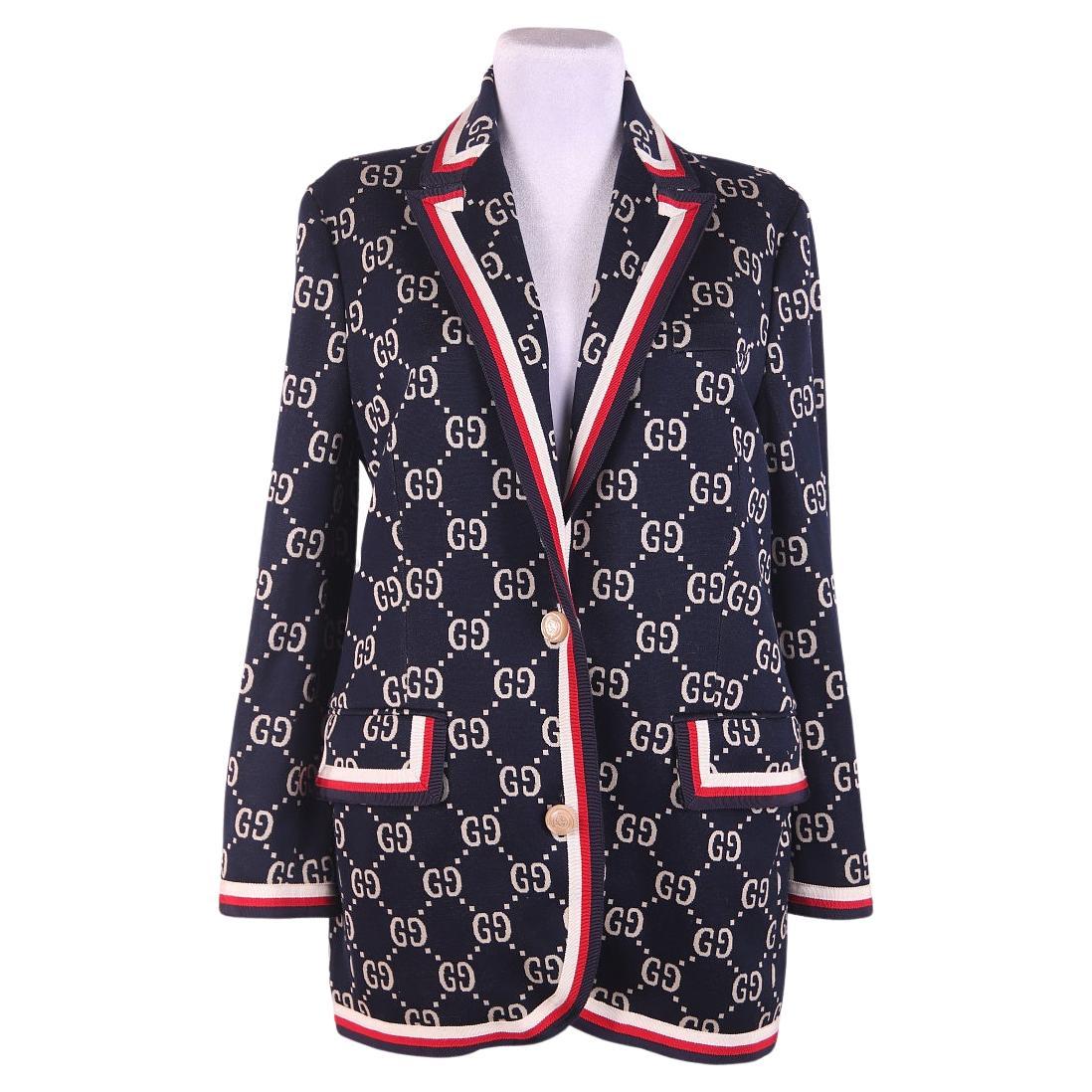 Giacca Monogram in cotone di Gucci