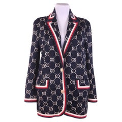 Giacca Monogram in cotone di Gucci