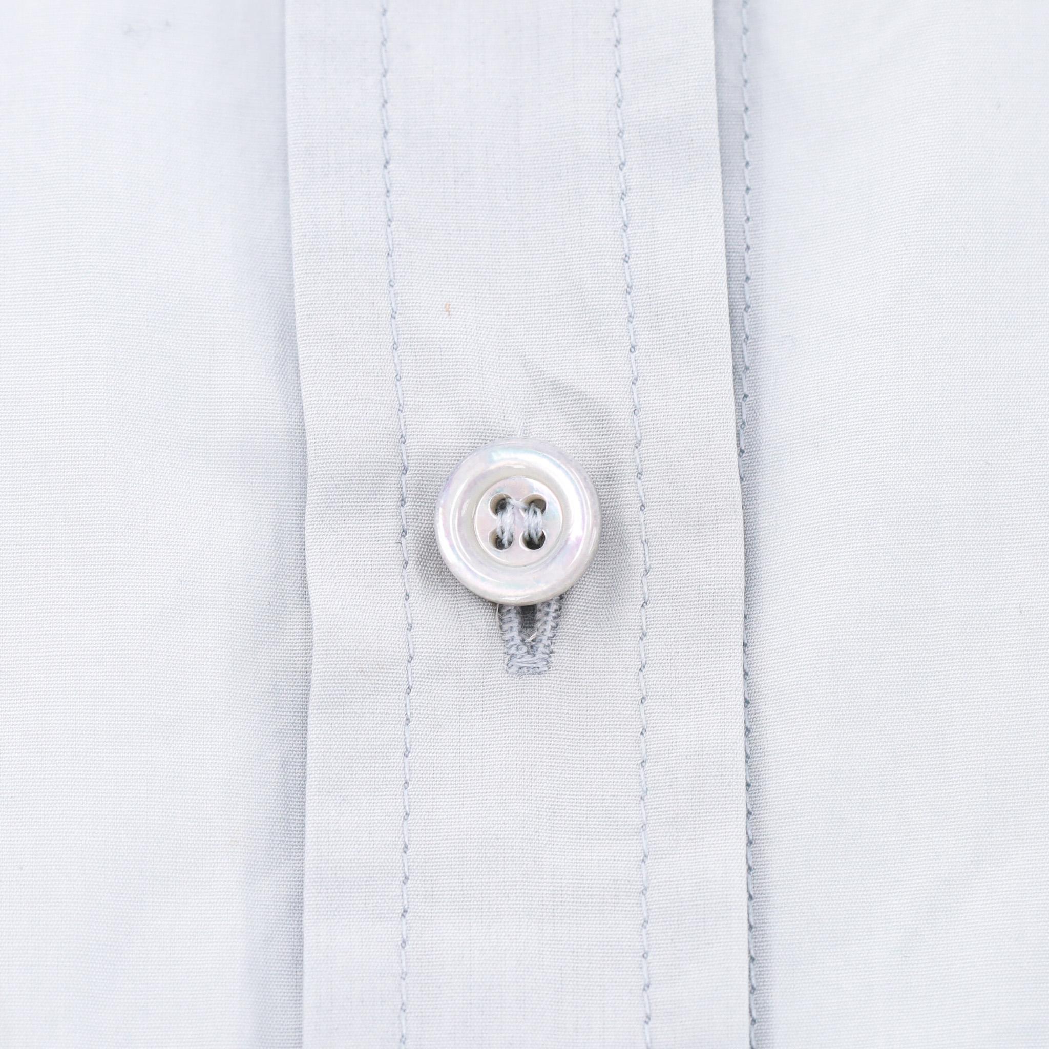 Gucci - Chemise en coton avec boutons en émail portant le logo 'GG en vente 4