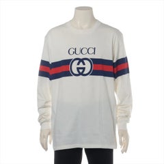 Gucci Cotton Sweatshirt Ivory