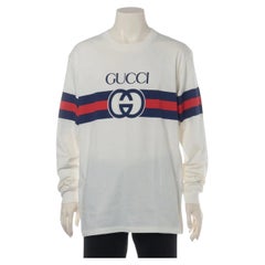 Gucci Cotton Sweatshirt Ivory