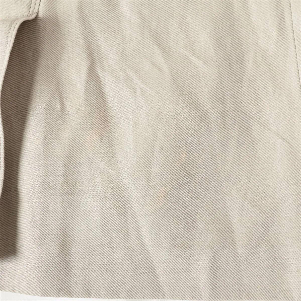 Gucci Cotton Tailored Suit Jacket Beige For Sale 9