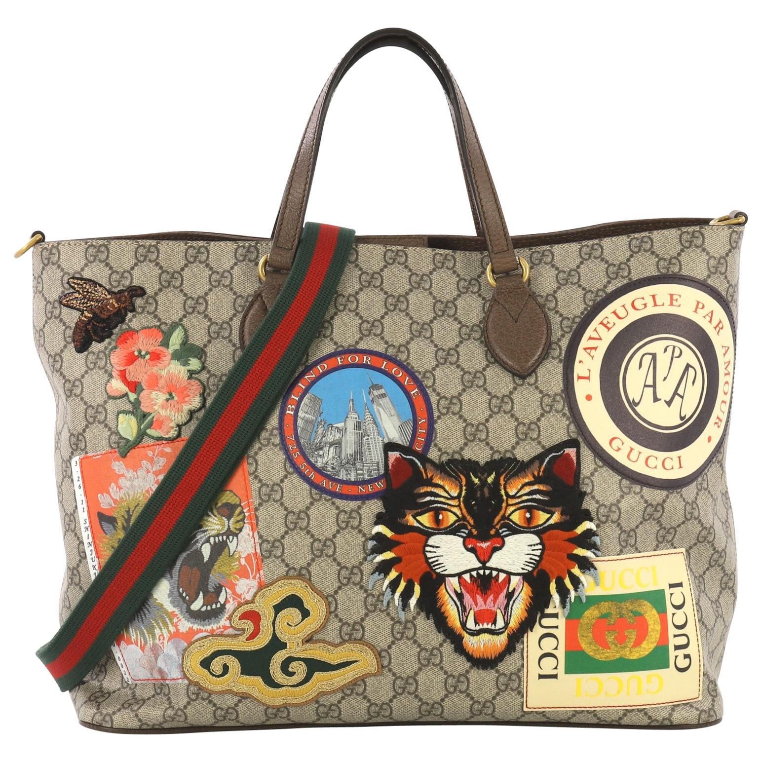 gucci courrier tote