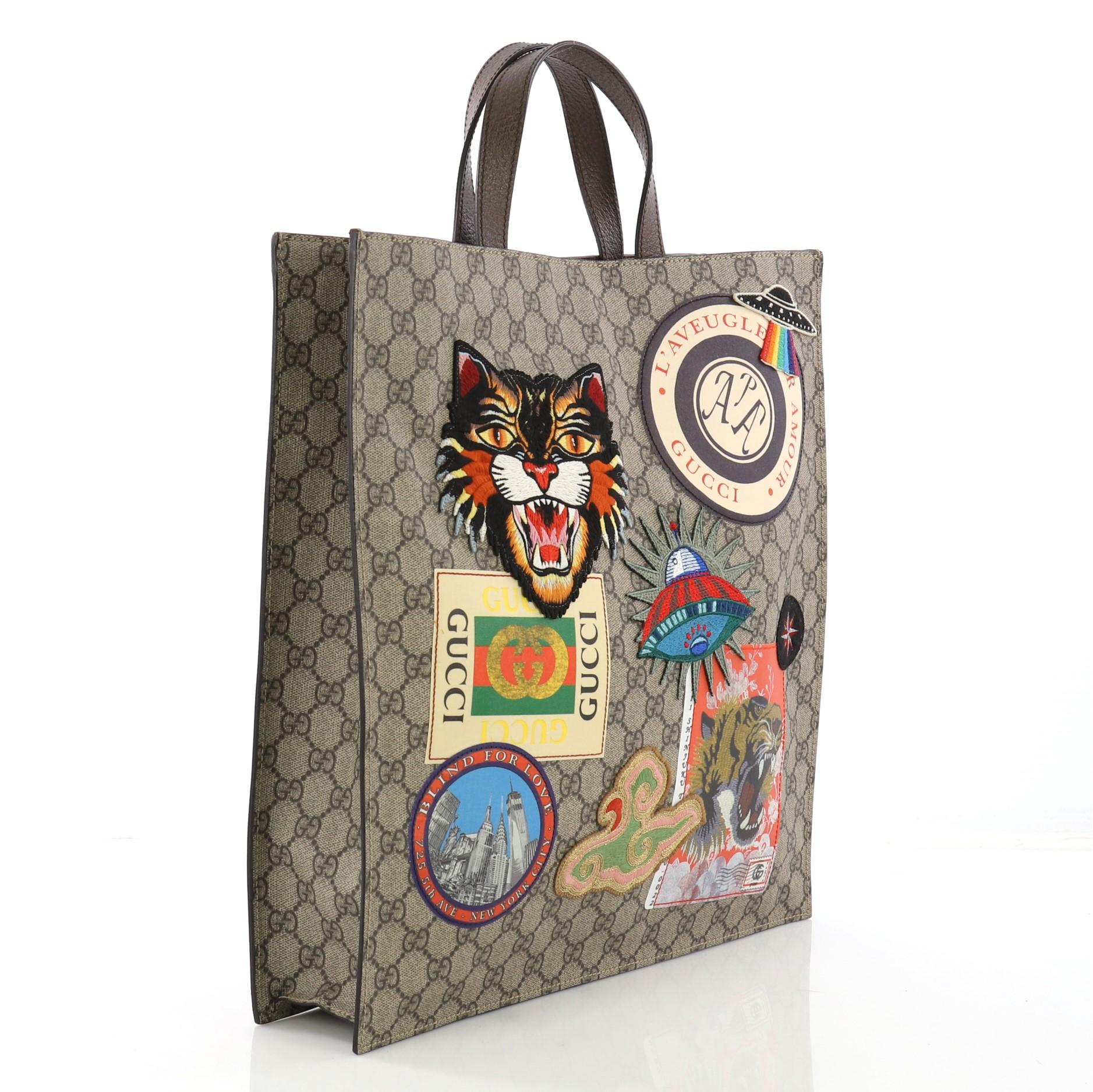 gucci courrier tote