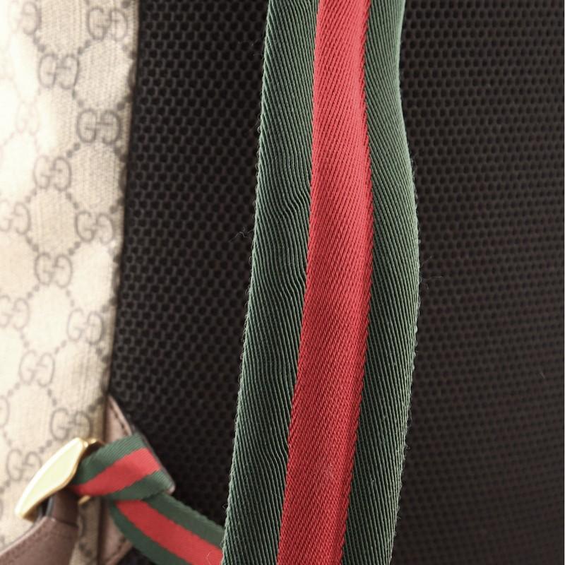 Gucci Courrier Soft Backpack GG beschichtetem Canvas groß 2