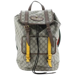 Gucci Courrier Soft Backpack GG Coated Canvas Large