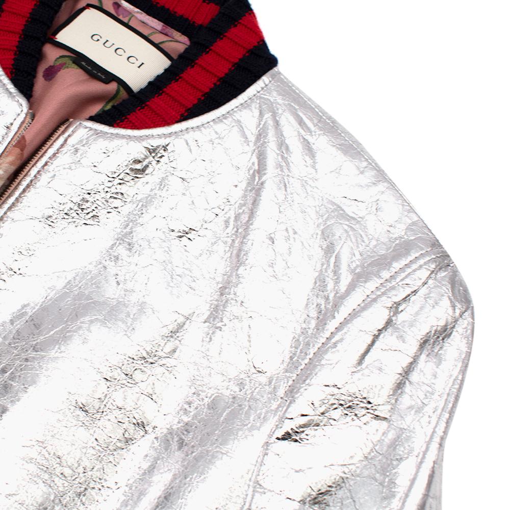 gucci leather jacket