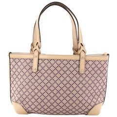 Gucci Craft Tragetasche aus Diamant-Segeltuch