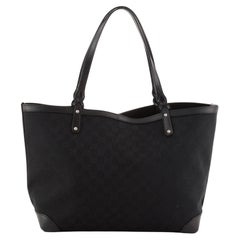 Gucci Craft Tragetasche GG aus Segeltuch Medium