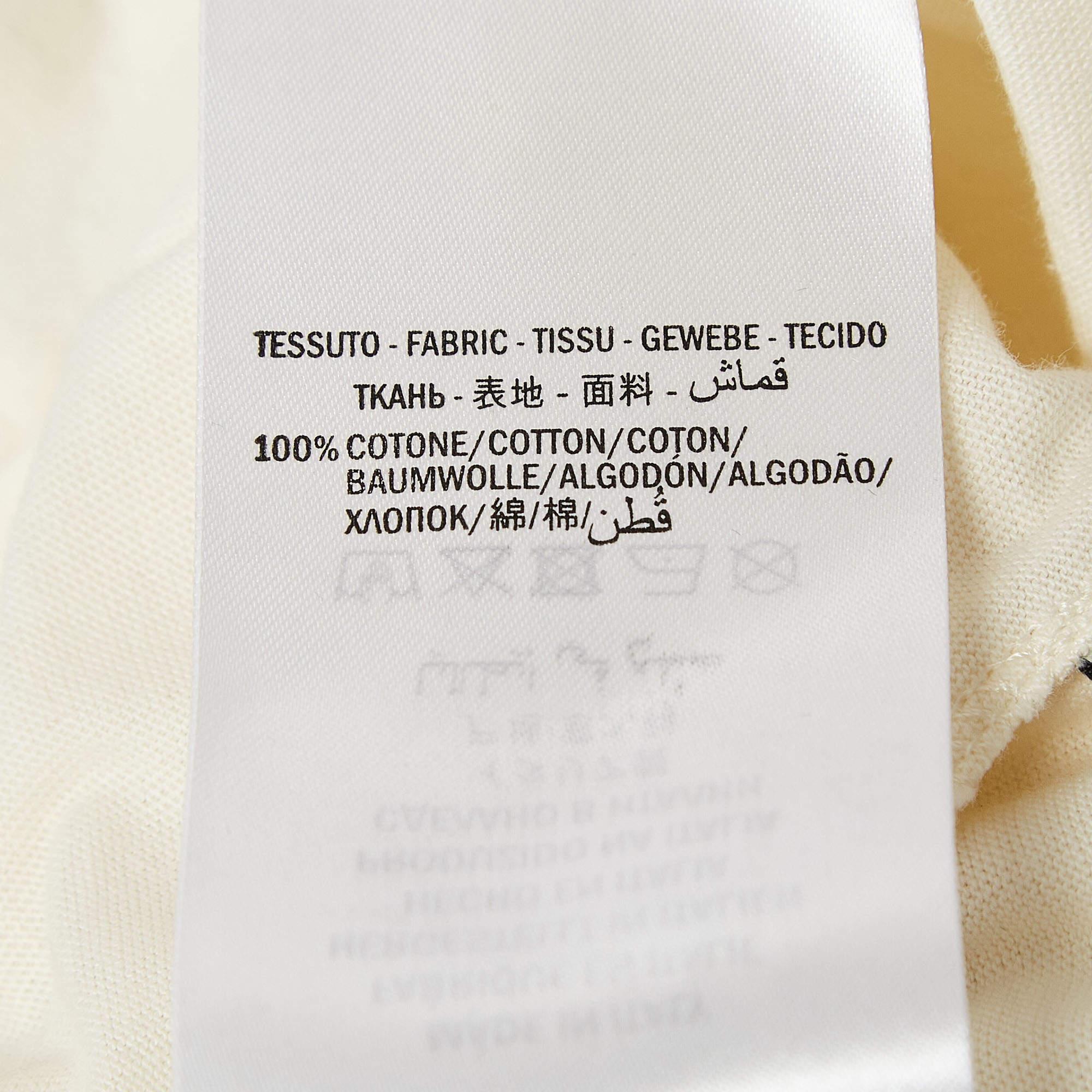 Women's Gucci Cream Chateau Marmont Print Jersey T-Shirt S