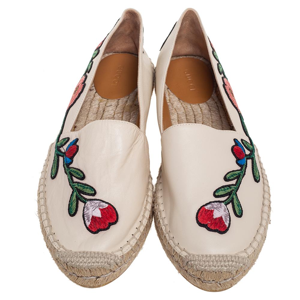 gucci espadrilles floral