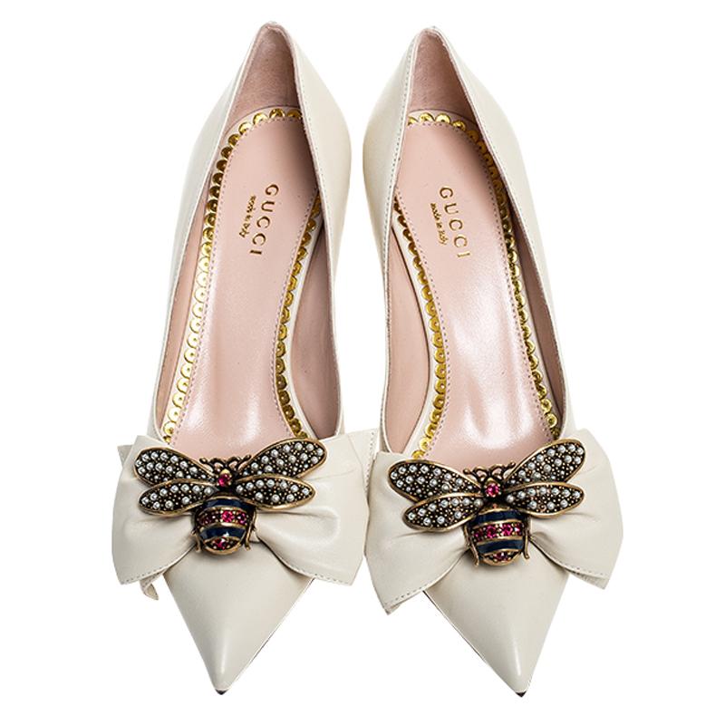 gucci queen margaret pumps