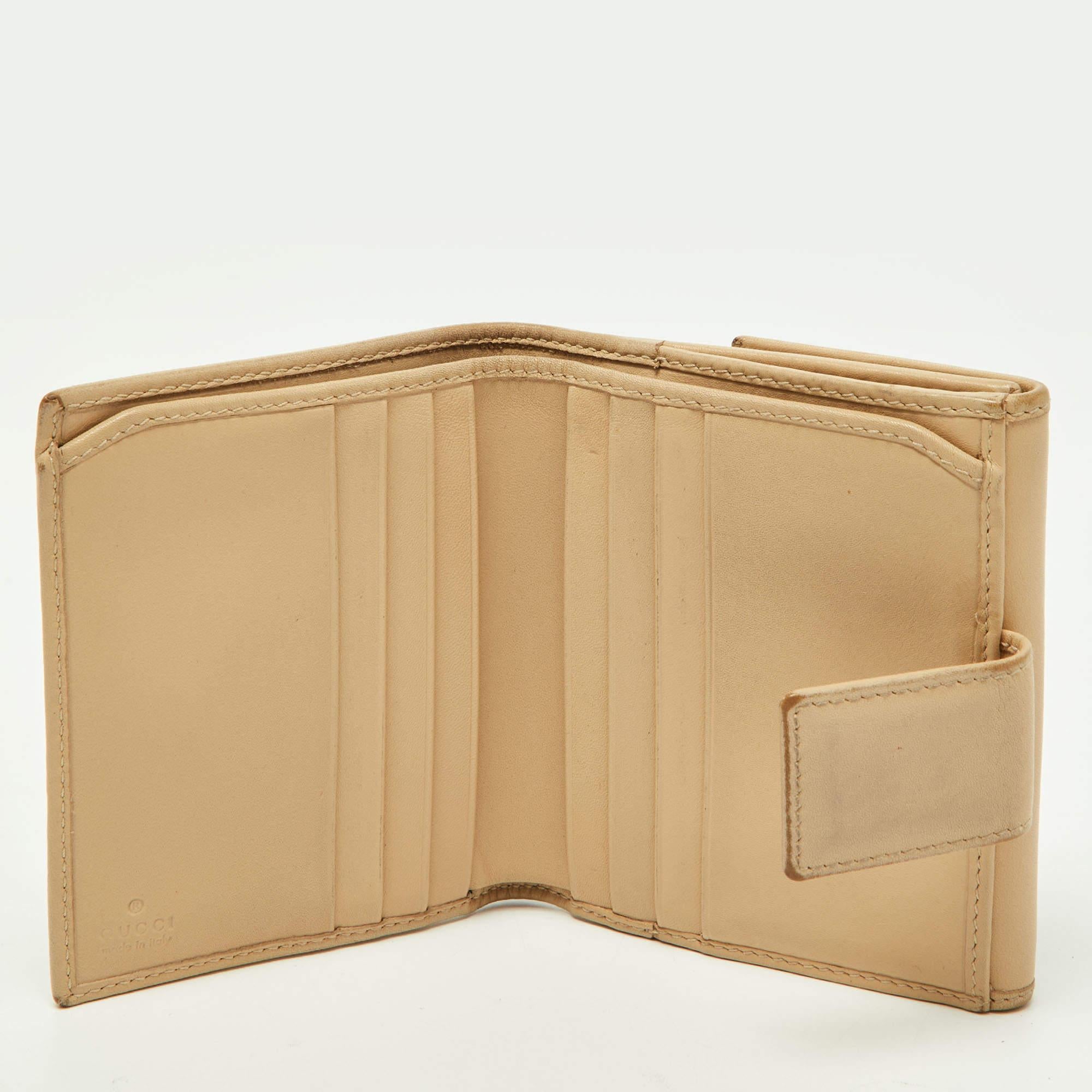 This wallet is a great everyday accessory. It is made from quality materials on the exterior and features a compartmentalized interior.