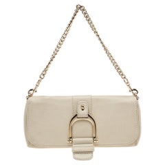 Gucci Greenwich Umhängetasche aus cremefarbenem Leder