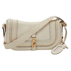 Gucci Cream Leather Marrakech Shoulder Bag
